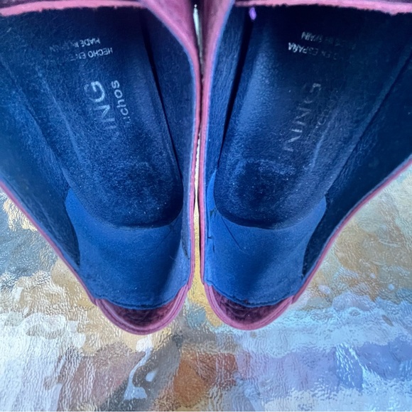 Dorking by Fluchos Merlot Slip On Block Heel Shoes - Picture 12 of 16